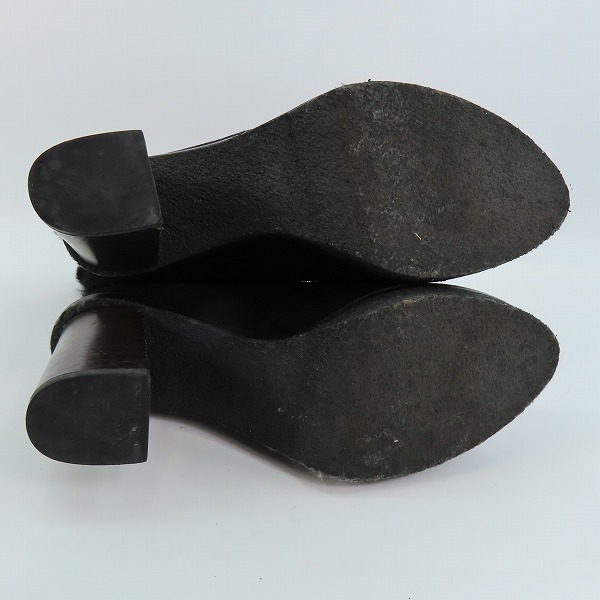 実際に弊社で買取させて頂いたTOD'S/トッズ ムートン/スエード ロングブーツ 37の画像 2枚目