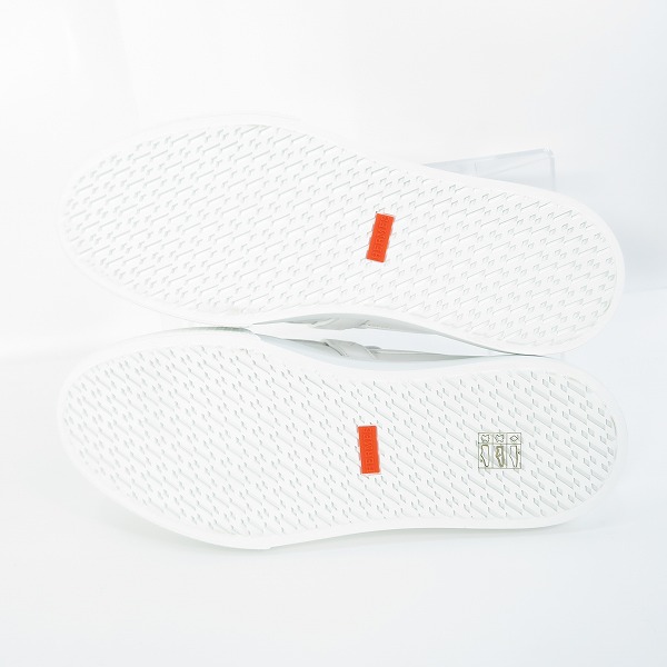 実際に弊社で買取させて頂いたHERMES/エルメス ゲーム ケリー レザー シューズ ホワイト 42の画像 2枚目