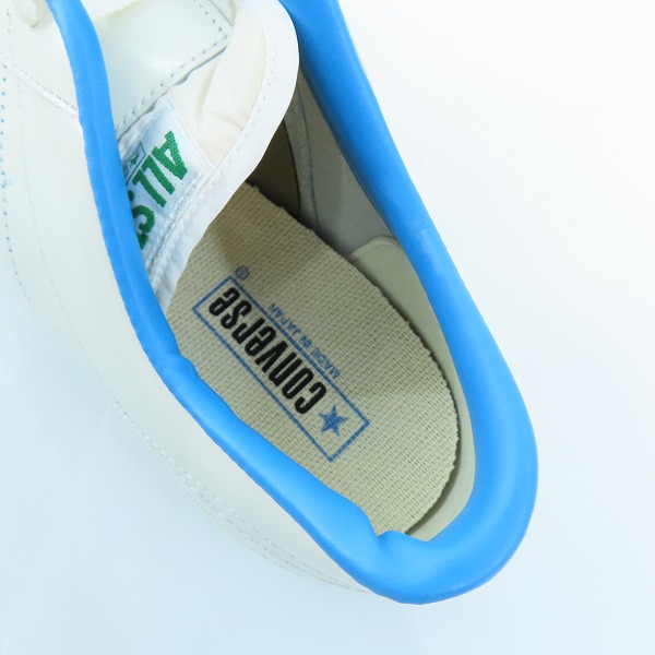 実際に弊社で買取させて頂いた【未使用】CONVERSE/コンバース ONE STAR J OX ワンスター WHT/BLU/10.5の画像 4枚目