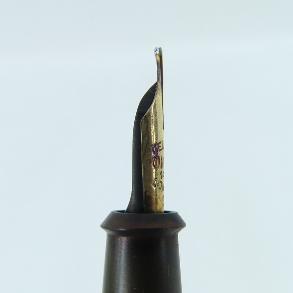実際に弊社で買取させて頂いたONOTO the PEN LONDON/デラルーオノト ペン先刻印14C ビンテージ万年筆の画像 7枚目