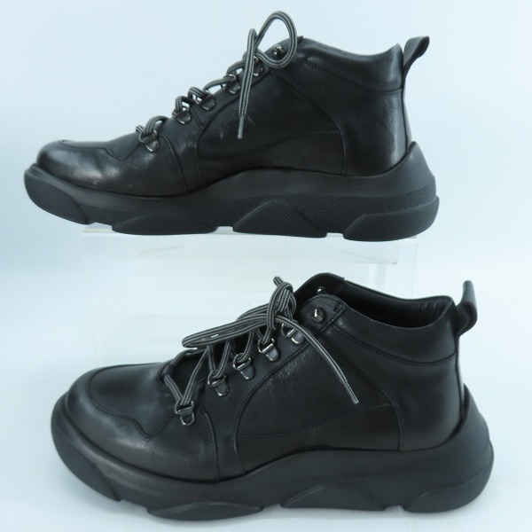 実際に弊社で買取させて頂いたSEBOY'S/セボーイズ レザー ハイカット スニーカー 5520/41の画像 3枚目