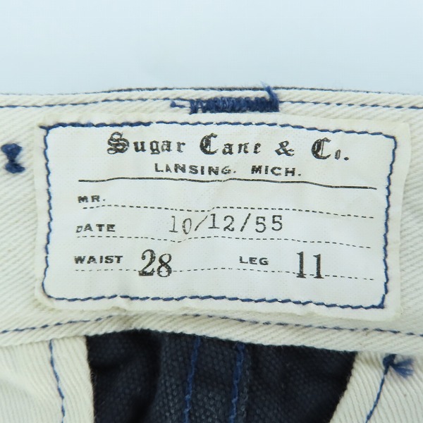 実際に弊社で買取させて頂いたSUGAR CANE/シュガーケーン  コットンキャンバス生地 ミリタリーショーツ/ハーフパンツ/SC51176N/A/28の画像 3枚目