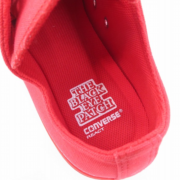 実際に弊社で買取させて頂いた【未使用】 CONVERSE/コンバース ALL STAR 100 SLIP/オールスター100 スリップ ブラックアイパッチ スニーカー 1SC930/28の画像 4枚目
