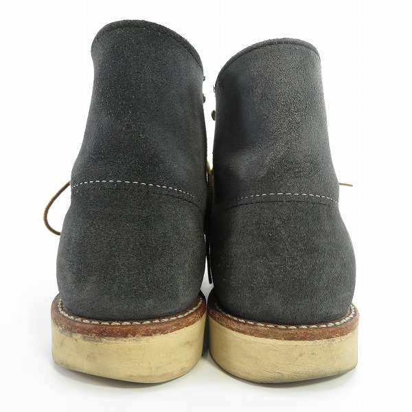 実際に弊社で買取させて頂いたREDWING/レッドウィング BEAMS別注 Plain Toe BOOTS プレーントゥブーツ スウェード/8154 8.5Dの画像 1枚目