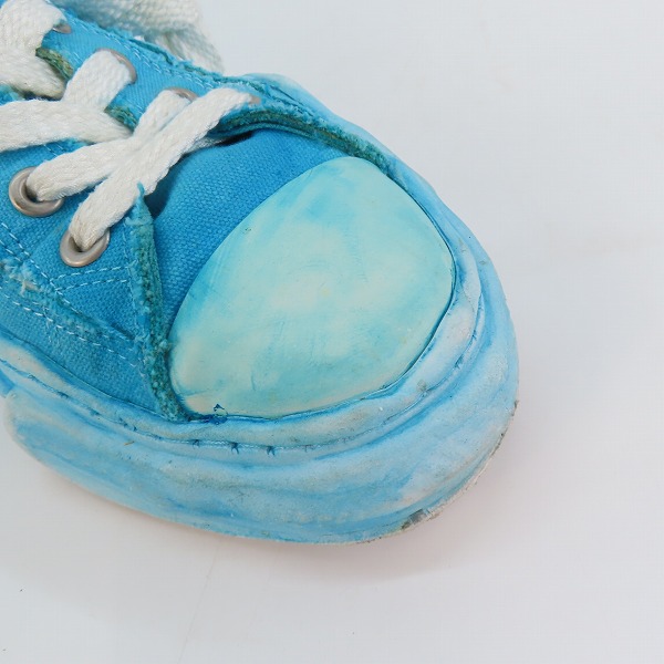 実際に弊社で買取させて頂いたMaison MIHARA YASUHIRO/メゾンミハラヤスヒロ オリジナルソールオーバーダイハイカットスニーカー A04FW709/43の画像 6枚目