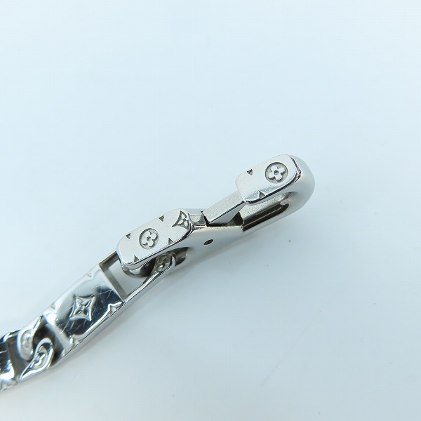 実際に弊社で買取させて頂いたLOUIS VUITTON/ルイヴィトン モノグラム タイドアップ ブレスレット M0921Lの画像 3枚目