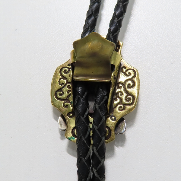 実際に弊社で買取させて頂いた(3)GANGSTERVILLE×Galcia/ギャングスタービル×ガルシア パンサー ボロタイ シルバー×真鍮の画像 3枚目