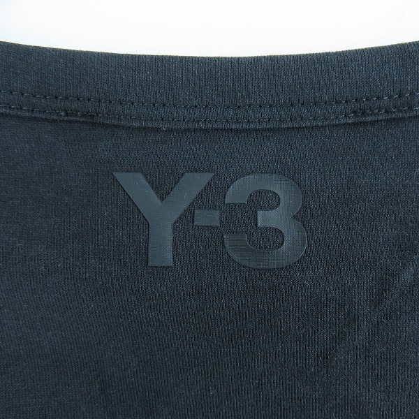 実際に弊社で買取させて頂いたY-3/ワイスリー ヨウジヤマモト×アディダス M 3 PARACHUTE SS TEE/サイドテープTシャツ DY7150/Mの画像 5枚目