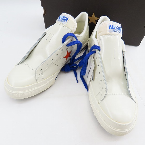 実際に弊社で買取させて頂いた【未使用】CONVERSE/コンバース ワンスター ONX STAR OX WHT/ORG/BLUE/9.5