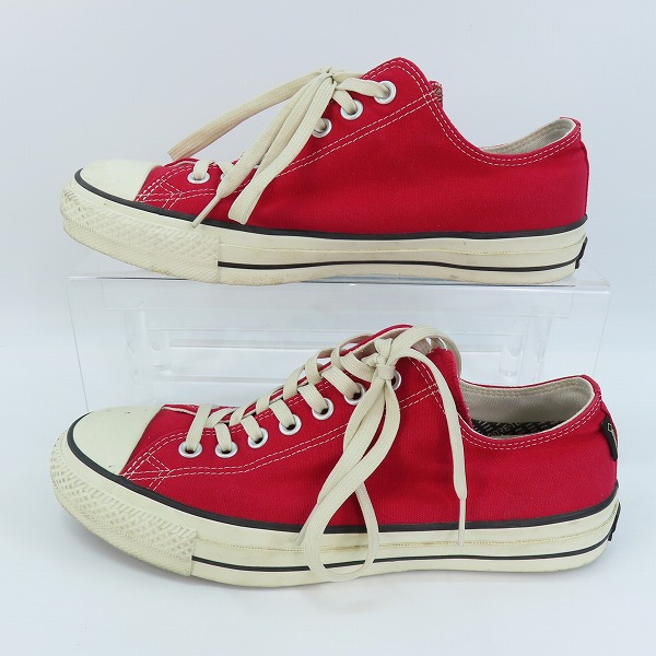 実際に弊社で買取させて頂いたCONVERSE/コンバース ALL STAR 100 GORE-TEX OX RED 32169362/27.0の画像 3枚目