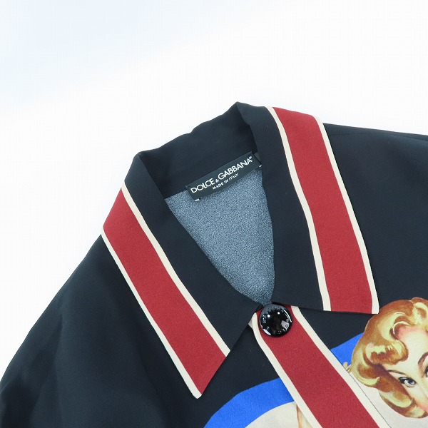 実際に弊社で買取させて頂いた【JPタグ】DOLCE&GABBANA/ドルチェ&ガッバーナ CHOOSE MEカジュアルシャツ/G9SC4T/Mの画像 5枚目