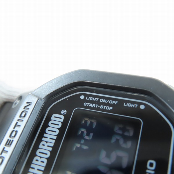 実際に弊社で買取させて頂いたG-SHOCK×NEIGHBORHOOD/Gショック×ネイバーフッド 腕時計 ブラック DW-5600VTの画像 5枚目