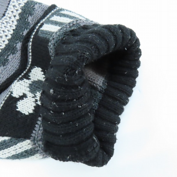 実際に弊社で買取させて頂いたHARE/ハレ 総柄 ニット セーター HA020026SY/Fの画像 5枚目