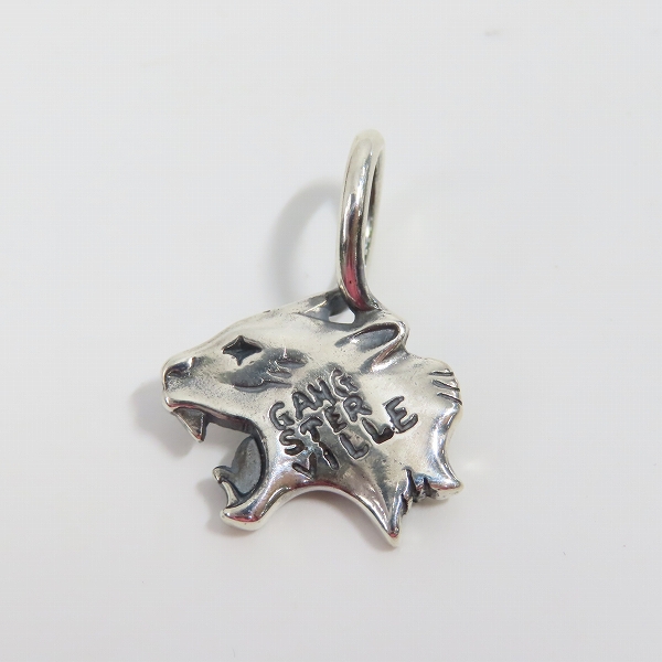 実際に弊社で買取させて頂いた（2）GANGSTERVILLE/ギャングスタービル × galcia/ガルシア ペンダントトップ "PANTHER" シルバーの画像 1枚目