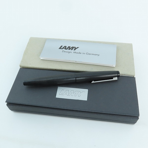 実際に弊社で買取させて頂いたLAMY/ラミー 木軸 万年筆 L01-F  2000の画像 9枚目