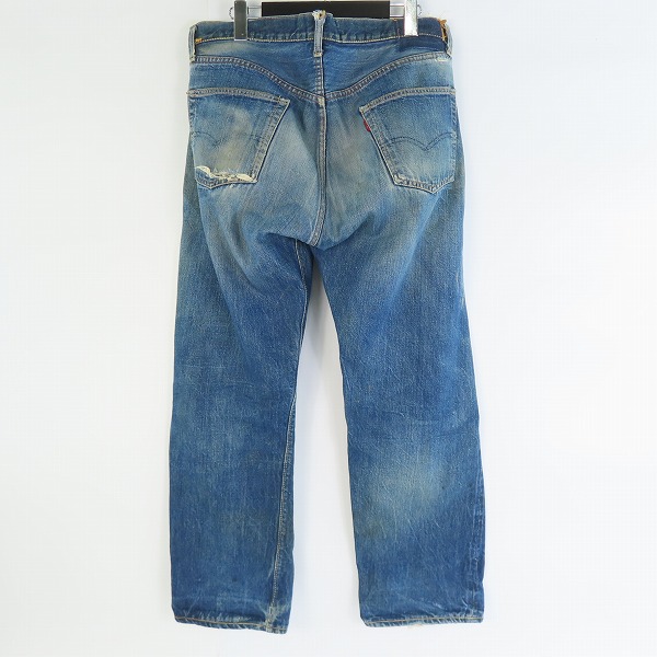 実際に弊社で買取させて頂いたLEVIS/リーバイス 501 60年代 ボタン裏刻印2 足長R ヴィンテージ/ビンテージ デニムパンツの画像 1枚目
