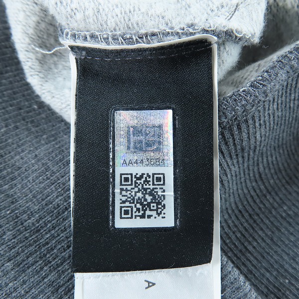 実際に弊社で買取させて頂いたHYDROGEN/ハイドロゲン リブ切替 ジップアップパーカー/Sの画像 3枚目