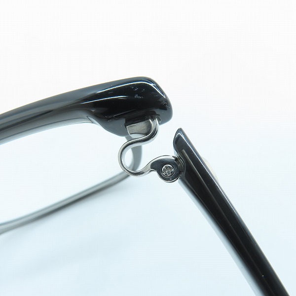 実際に弊社で買取させて頂いた999.9/フォーナインズ メガネフレーム アイウェア NP-606の画像 4枚目