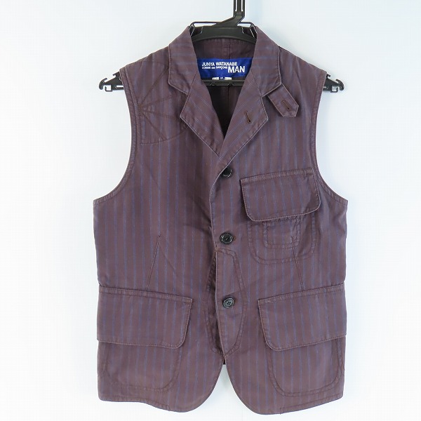 実際に弊社で買取させて頂いたJUNYA WATANABE MAN/ジュンヤワタナベマン ベスト WC-V016 SS