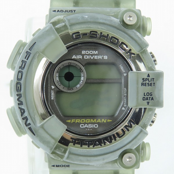 実際に弊社で買取させて頂いたG-SHOCK/Gショック FROGMAN/フロッグマン MEN IN SMOKE/メンインスモーク クォーツ 腕時計 DW-8200MS-8T【動作未確認】