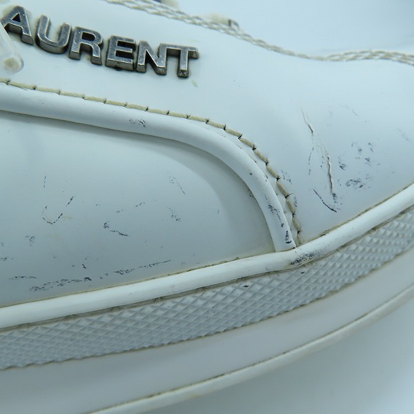 実際に弊社で買取させて頂いたSAINT LAURENT PARIS/サンローランパリ JUMP ジャンプ スニーカー 501612/43の画像 7枚目
