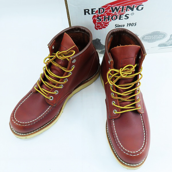 実際に弊社で買取させて頂いたRED WING/レッドウィング アイリッシュセッターモックトゥブーツ 9106 8D