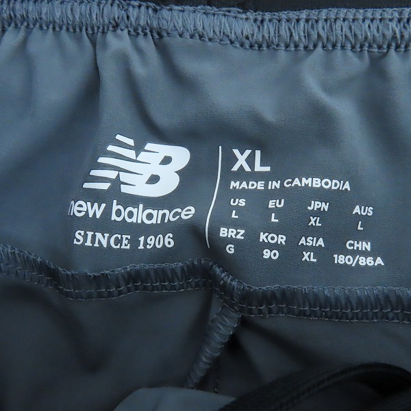 実際に弊社で買取させて頂いた【未使用】new balance/ニューバランス Techストレッチウーブンパンツ AMP31061/XLの画像 3枚目