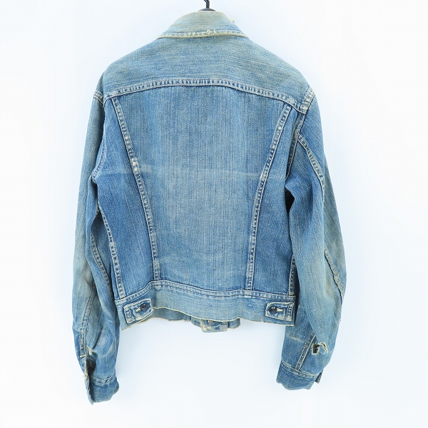 実際に弊社で買取させて頂いたLee/リー ヴィンテージ/ビンテージ デニムジャケットの画像 1枚目