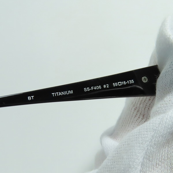 実際に弊社で買取させて頂いたSAMURAI SHO/サムライ翔 SPORTS kodak LENSコラボモデル サングラス/アイウェア SS-F406の画像 6枚目