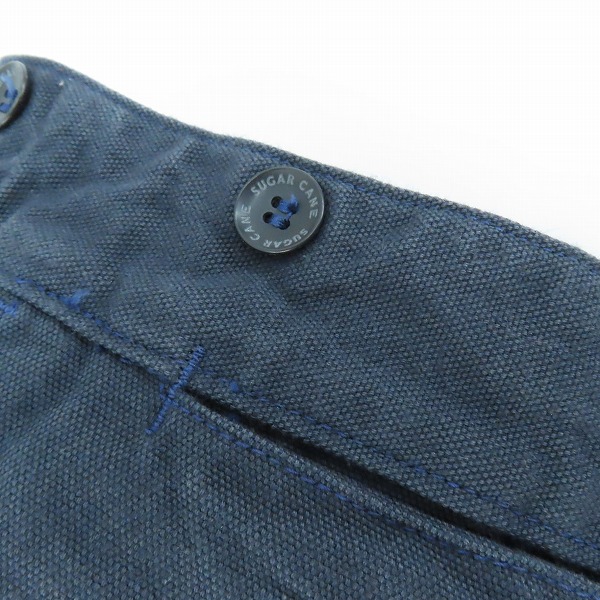 実際に弊社で買取させて頂いたSUGAR CANE/シュガーケーン  コットンキャンバス生地 ミリタリーショーツ/ハーフパンツ/SC51176N/A/28の画像 8枚目