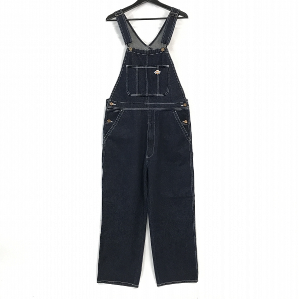 実際に弊社で買取させて頂いた【未使用】DICKIES/ディッキーズ デニム オーバーオール/サロペット ネイビー 1410-2781 /L