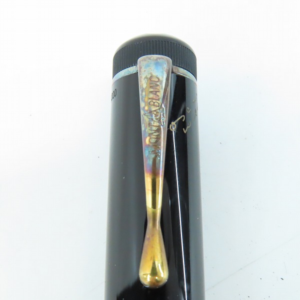 実際に弊社で買取させて頂いたMONTBLANC/モンブラン 万年筆 作家シリーズ オスカーワイルド 20000本限定 ペン先18K-750の画像 4枚目