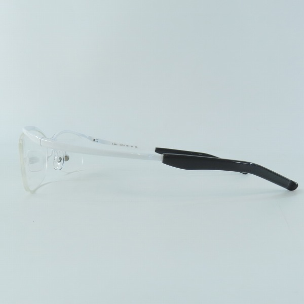 実際に弊社で買取させて頂いた999.9/フォーナインズ メガネフレーム アイウェア/メタルブロウフレーム S-880Tの画像 1枚目