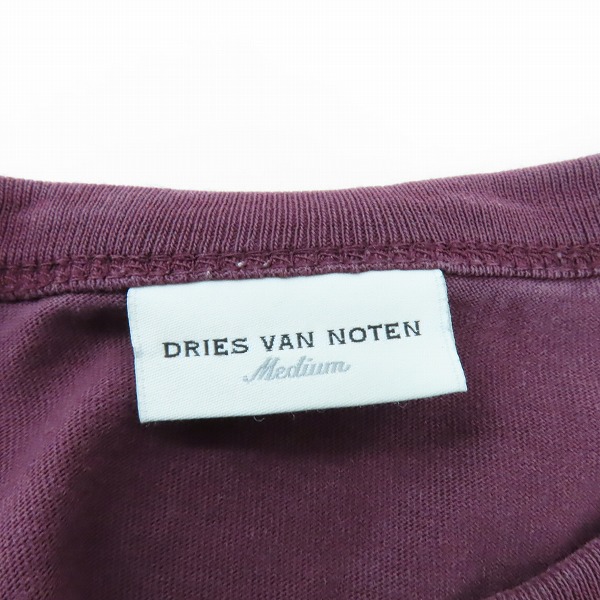 実際に弊社で買取させて頂いたDRIES VAN NOTEN/ドリスヴァンノッテン プリントTシャツ 916207/Mの画像 2枚目