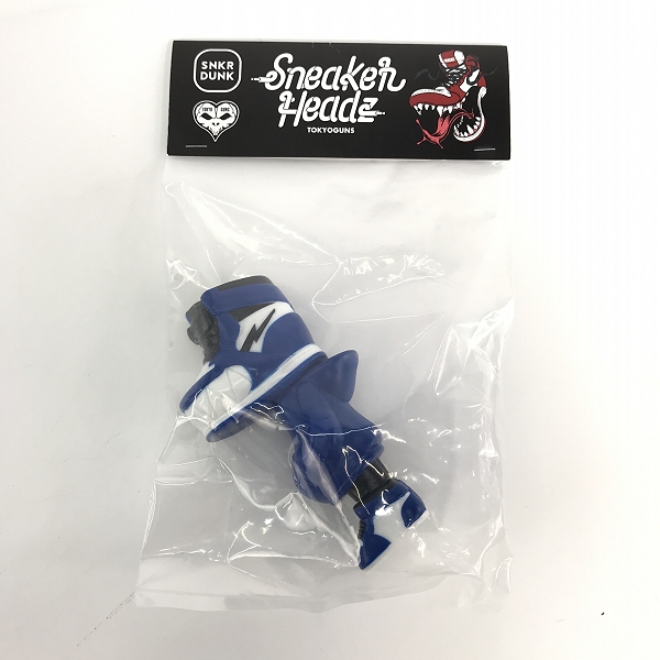 実際に弊社で買取させて頂いた【未開封】TOKYOGUNS/トウキョウガンズ Sneaker Headz/スニーカーヘッズ AWATSU MAI Select Color ROYAL BLUE ソフビ