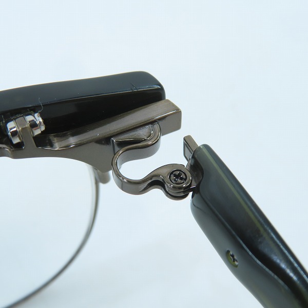 実際に弊社で買取させて頂いた999.9/フォーナインズ 跳上げ式 メガネフレーム M-95の画像 7枚目