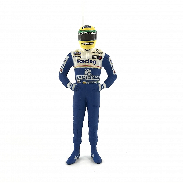 実際に弊社で買取させて頂いたMINICHAMPS/ミニチャンプス 1/18 アイルトン セナ フィギュアの画像 1枚目