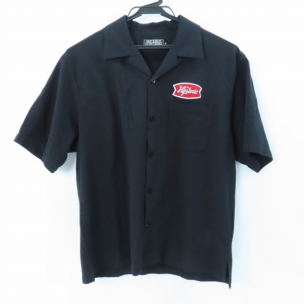 実際に弊社で買取させて頂いたHYSTERIC GLAMOUR/ヒステリックグラマー ワッペンシャツ/半袖シャツ 02232CH01/M