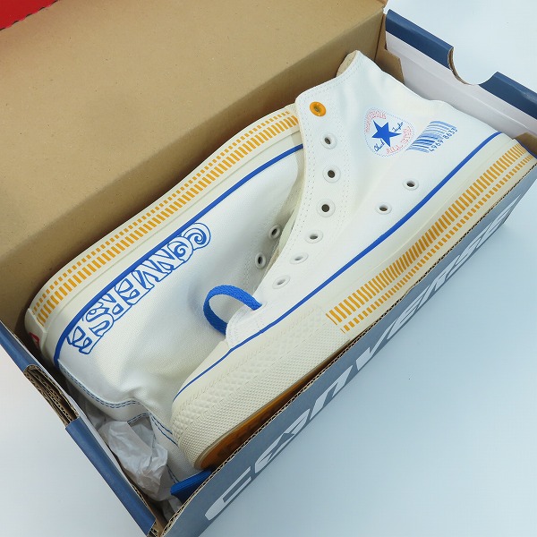 実際に弊社で買取させて頂いた【未使用】 CONVERSE/コンバース ALLSTAR CUPNOODLE HI SEAFOOD カップヌードルコラボ 1SD270/28の画像 8枚目