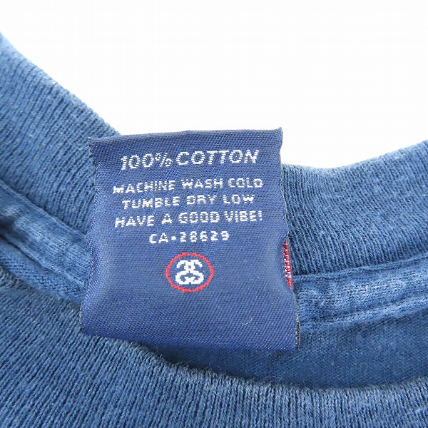 実際に弊社で買取させて頂いたSTUSSY/ステューシー 90年代後半  ヴィンテージオールド 赤青タグ 龍/ドラゴン 半袖 Tシャツ/Mの画像 3枚目