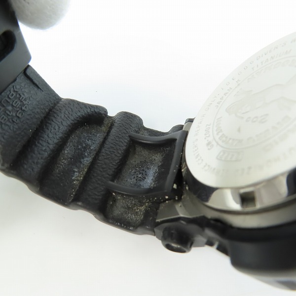 実際に弊社で買取させて頂いたG-SHOCK/Gショック FROGMAN/フロッグマン ファイナルエディション タフソーラー GW-200Z-1JFの画像 7枚目