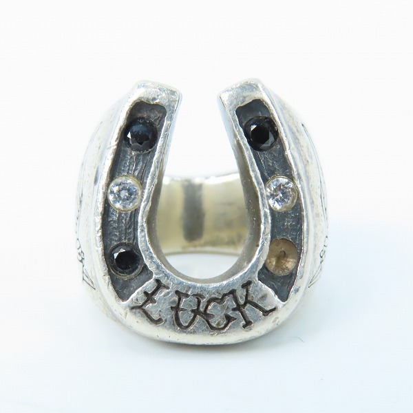 実際に弊社で買取させて頂いたGalcia/ガルシア W&W LUCK ホースシューリング 8.5-9号の画像 1枚目