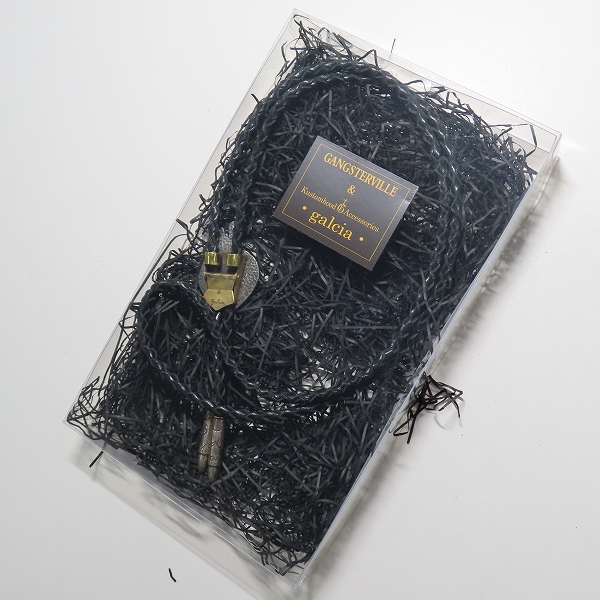 実際に弊社で買取させて頂いたGangsterville×galcia/ギャングスタービル×ガルシア  TWO FACE/ダブルフェイス BOLO TIE/ボロタイ/ループタイ シルバーの画像 6枚目