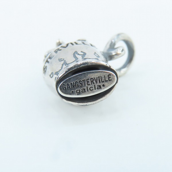 実際に弊社で買取させて頂いた(1)GANGSTERVILLE×Galcia/ギャングスタービル×ガルシア POISON BOTTLE シルバー ペンダントトップの画像 5枚目