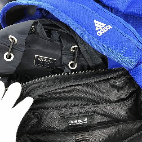 実際に弊社で買取させて頂いた【おまとめ】プラダ/コムサイズム/アディダス 等 リュック/ハンドバック/ボストンバッグ 他の画像 1枚目