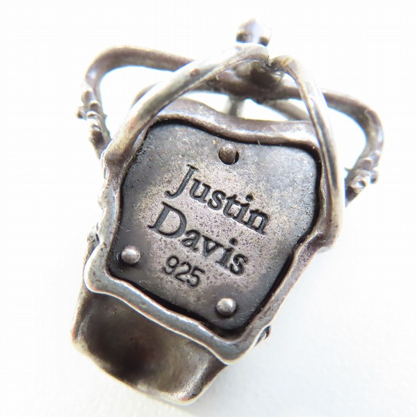 実際に弊社で買取させて頂いたJustin Davis/ジャスティンデイビス ESSENTIAL SKULL PENDANT/エッセンシャルスカルペンダントトップ SPJ155の画像 4枚目