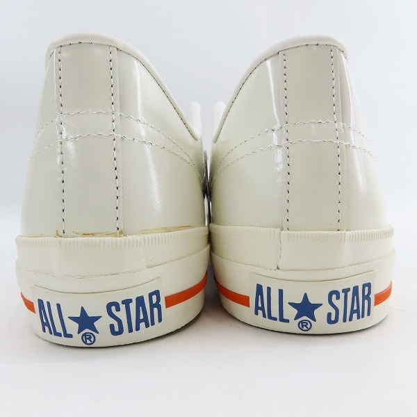 実際に弊社で買取させて頂いた【未使用】CONVERSE/コンバース One Star Ox White Blue Orange ワンスター /9.5の画像 1枚目