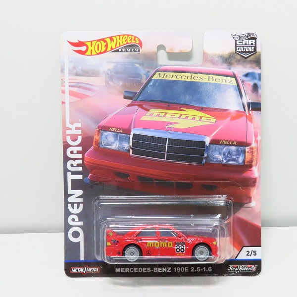 実際に弊社で買取させて頂いた【未開封】Hot Wheels /ホットウィール PREMIUM MERCEDES-BENZ 190E.5-1.6