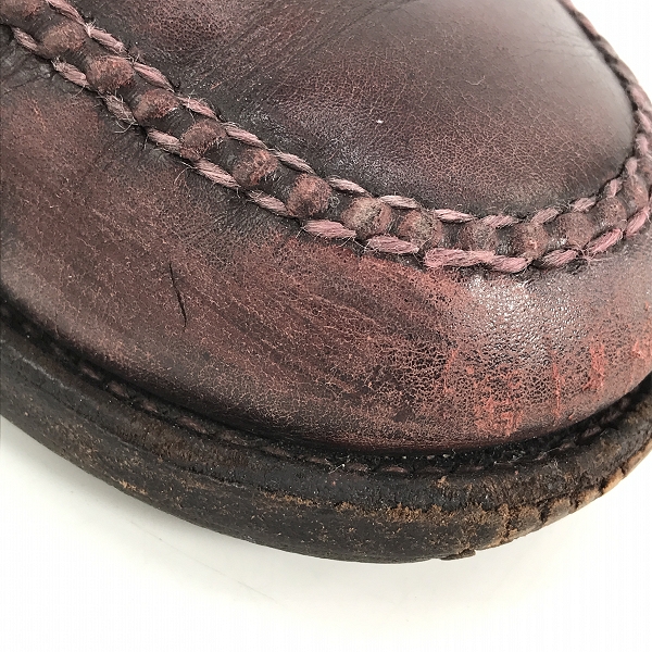 実際に弊社で買取させて頂いたALDEN/オールデン コインローファー ペニーローファー 984/6.5の画像 6枚目