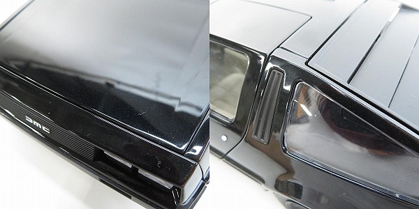 実際に弊社で買取させて頂いたAUTOart/オートアート 1/18 DELOREAN/デロリアン DMC-12 メタリックブラック 79917/ミニカーの画像 7枚目